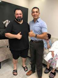 19 Dr. Mario Almanza and patient Shirak Z.